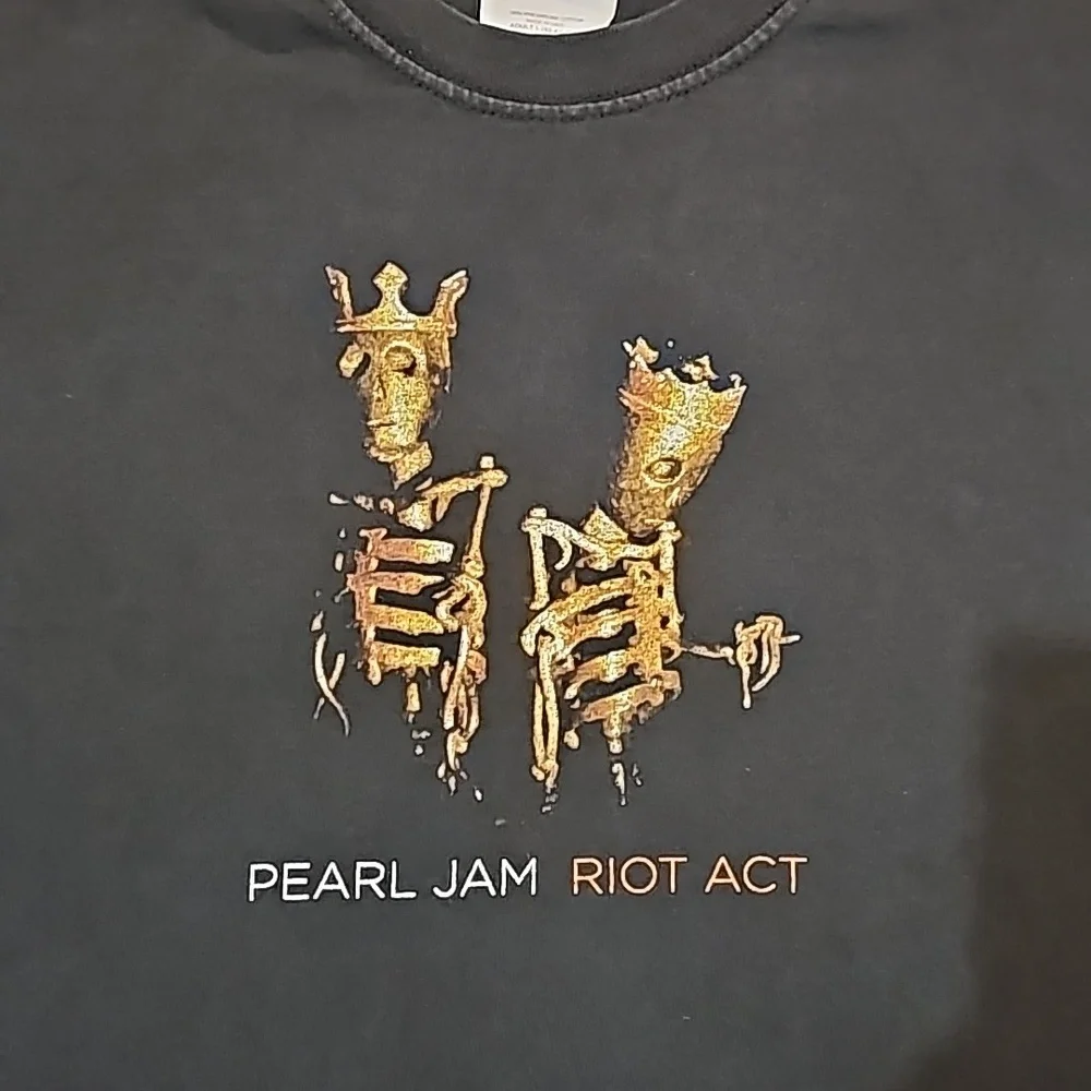 Pearl Jam Riot Act Tour T-shirt - Picture 2 of 5